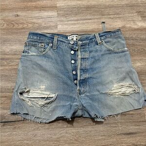 Re/done vintage Levi shorts